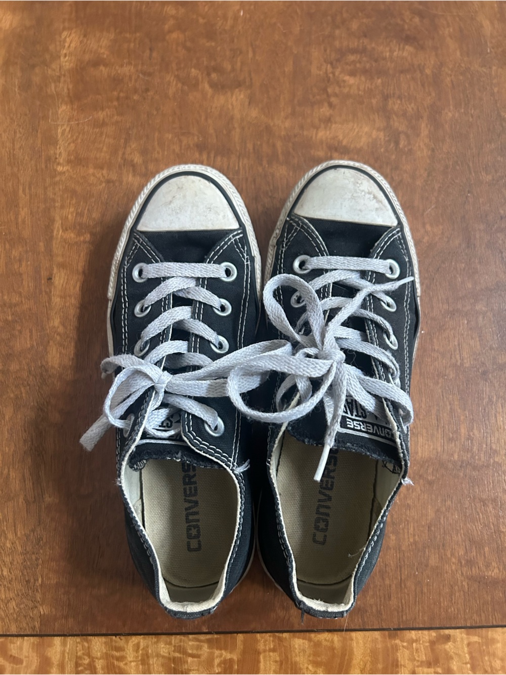 Converse Black Low-Top Canvas Sneakers